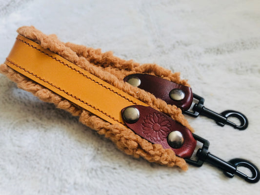 Custom Padded Leather Semi-Rigid Handle